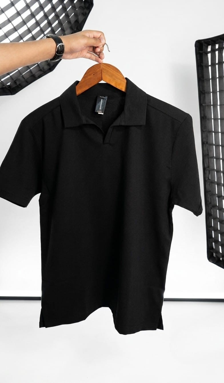 Johnny collar shirt