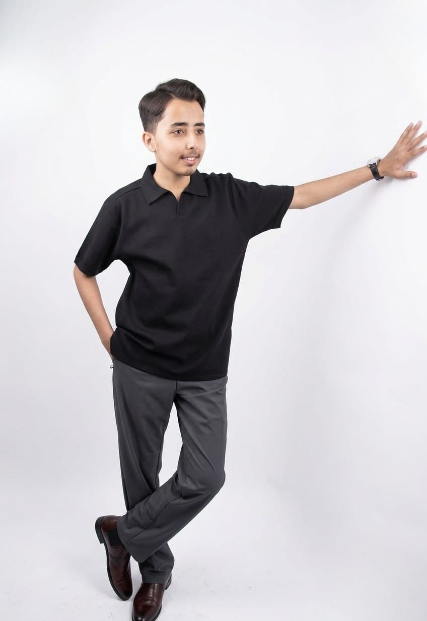 Johnny collar shirt